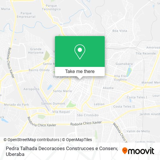 Pedra Talhada Decoracoes Construcoes e Conserv map