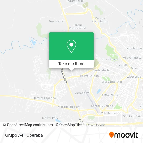 Grupo Ael map