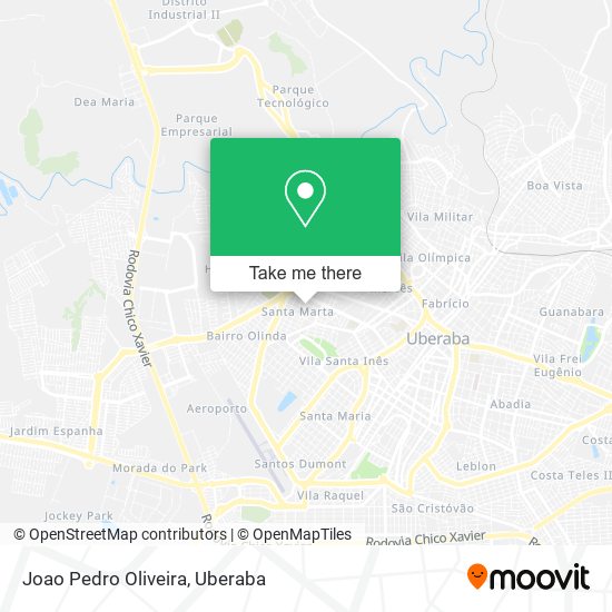 Joao Pedro Oliveira map