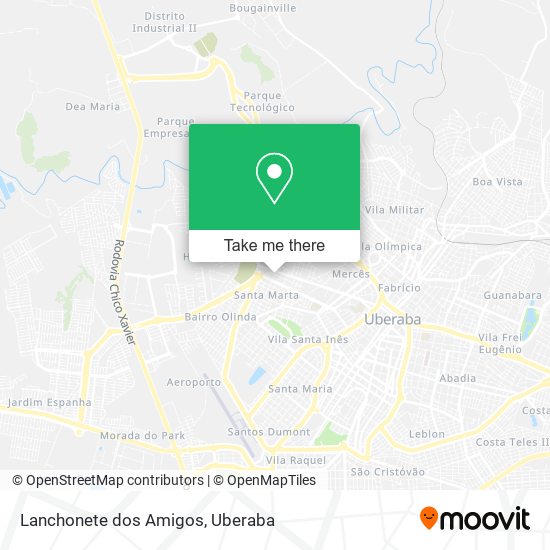 Lanchonete dos Amigos map