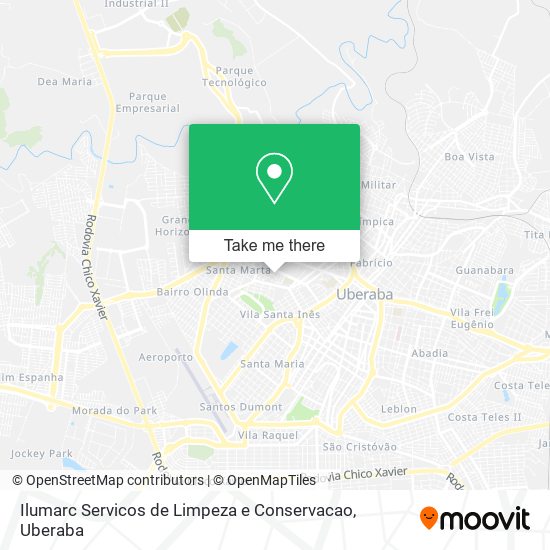 Ilumarc Servicos de Limpeza e Conservacao map