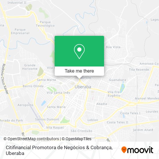 Citifinancial Promotora de Negócios & Cobrança map
