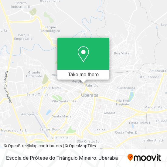 Escola de Prótese do Triângulo Mineiro map