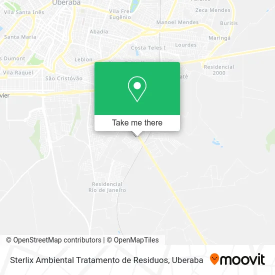 Sterlix Ambiental Tratamento de Residuos map