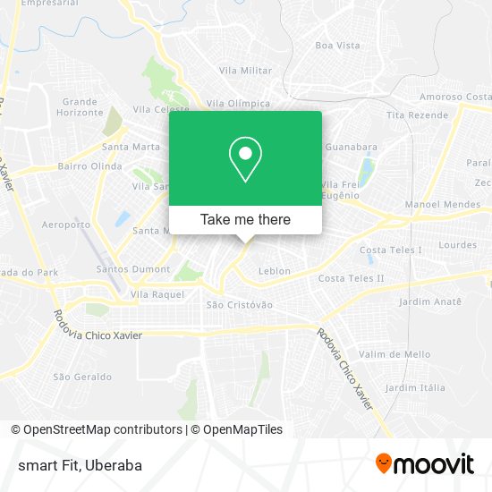 smart Fit map