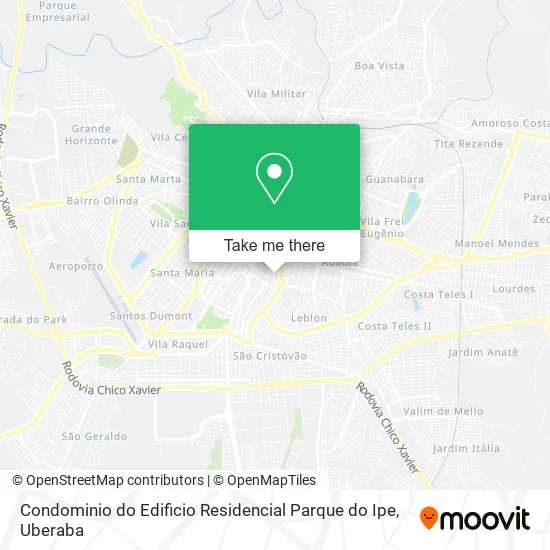 Condominio do Edificio Residencial Parque do Ipe map
