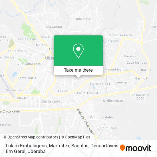 Lukim Embalagens, Marmitex, Sacolas, Descartáveis Em Geral map