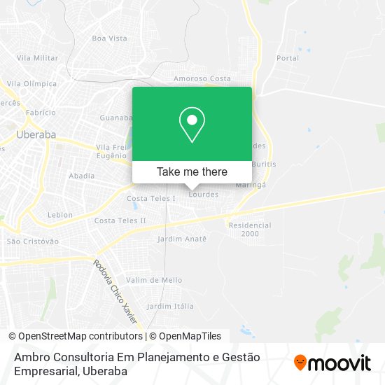 Mapa Ambro Consultoria Em Planejamento e Gestão Empresarial