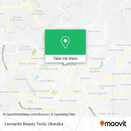 Leonardo Beauty Tools map