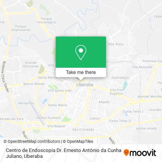 Centro de Endoscopia Dr. Ernesto Antônio da Cunha Juliano map