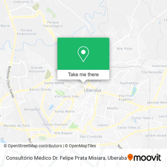 Consultório Médico Dr. Felipe Prata Misiara map