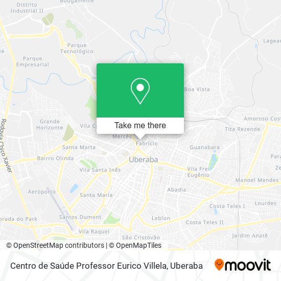 Centro de Saúde Professor Eurico Villela map