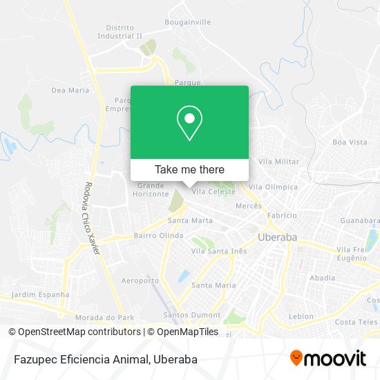 Fazupec Eficiencia Animal map