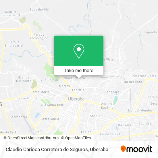 Claudio Carioca Corretora de Seguros map