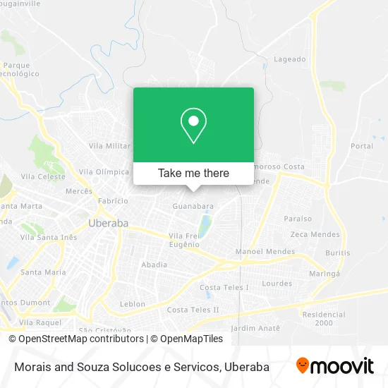 Morais and Souza Solucoes e Servicos map