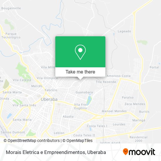 Morais Eletrica e Empreendimentos map