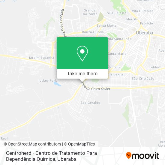 Centroherd - Centro de Tratamento Para Dependência Química map