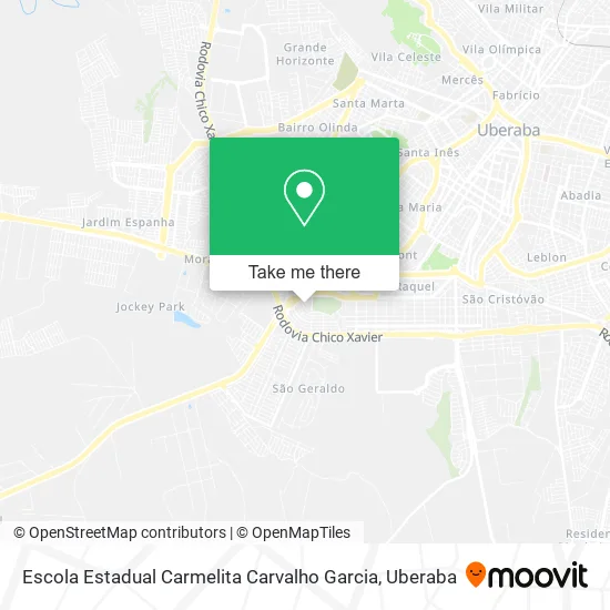 Escola Estadual Carmelita Carvalho Garcia map