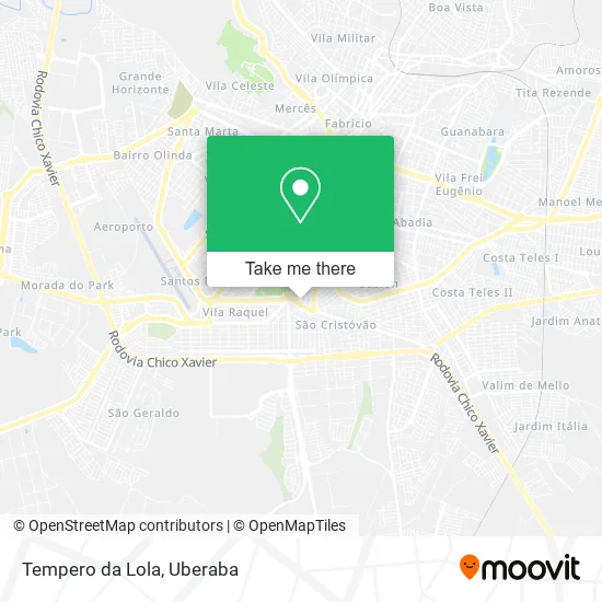Tempero da Lola map