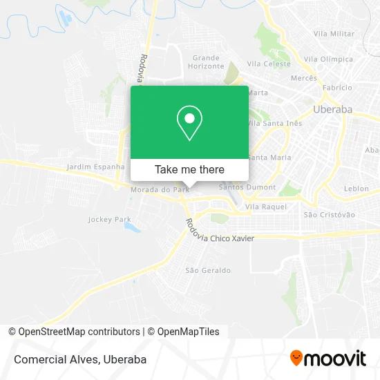 Comercial Alves map