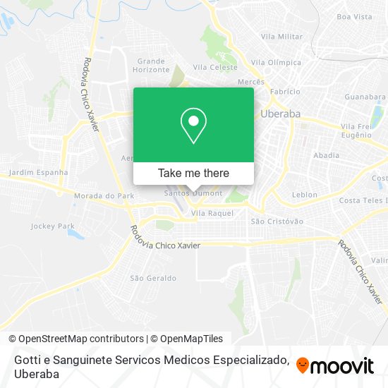 Gotti e Sanguinete Servicos Medicos Especializado map