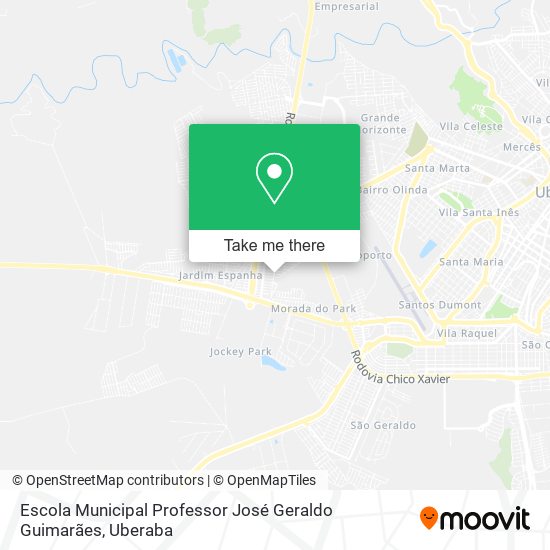 Escola Municipal Professor José Geraldo Guimarães map