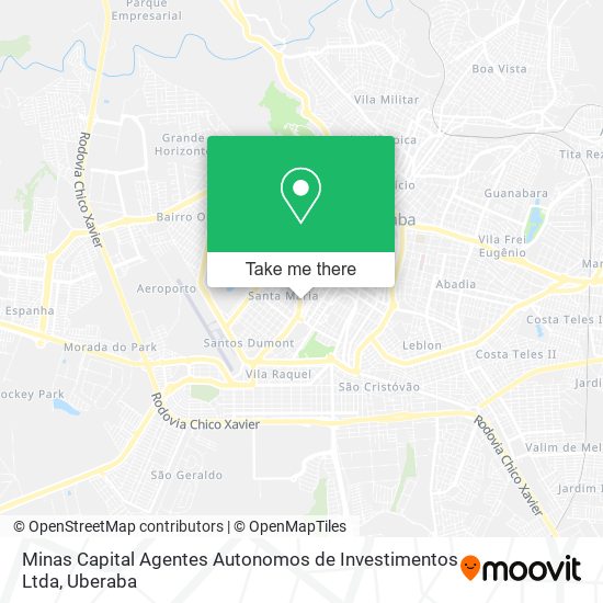 Minas Capital Agentes Autonomos de Investimentos Ltda map