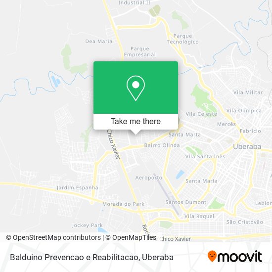 Balduino Prevencao e Reabilitacao map