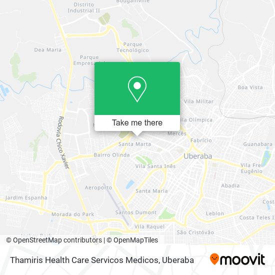Thamiris Health Care Servicos Medicos map