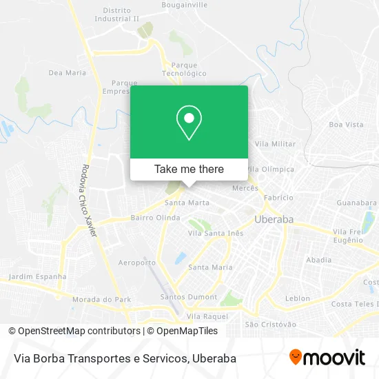 Via Borba Transportes e Servicos map