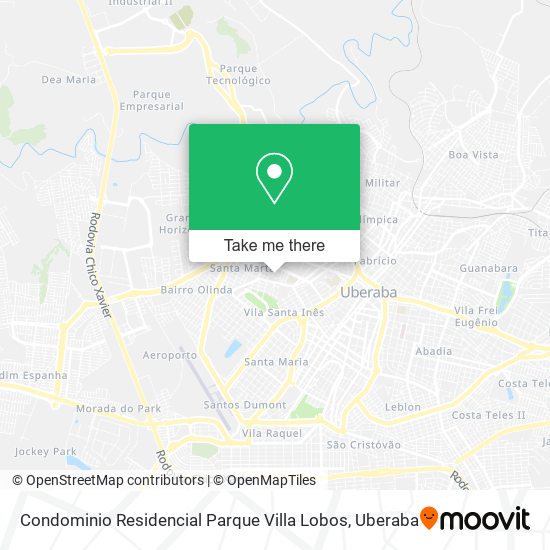 Condominio Residencial Parque Villa Lobos map