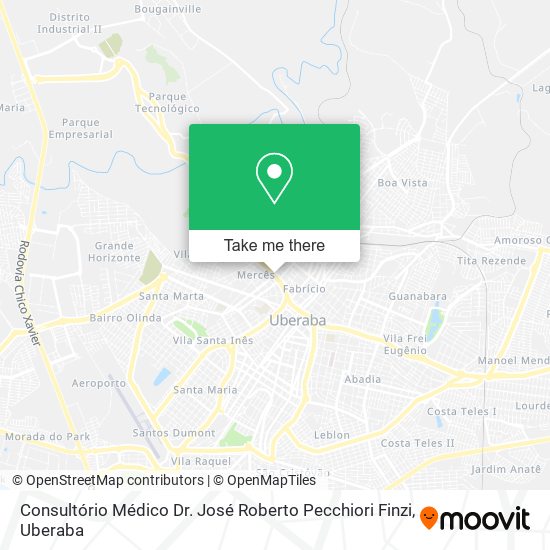 Consultório Médico Dr. José Roberto Pecchiori Finzi map