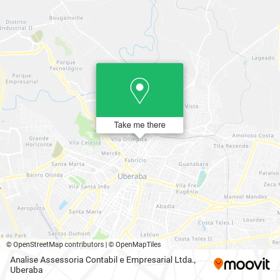 Analise Assessoria Contabil e Empresarial Ltda. map