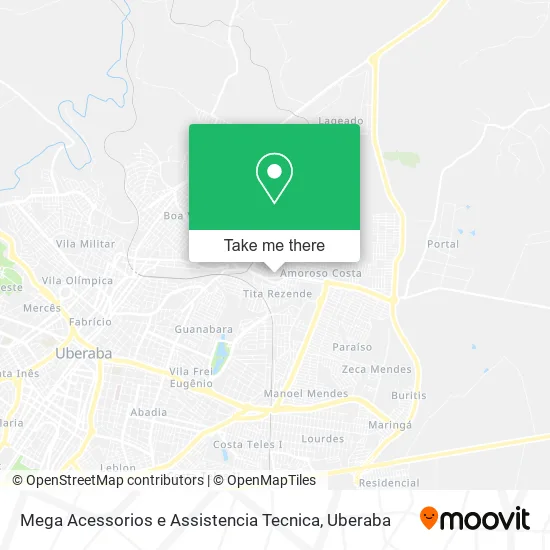Mega Acessorios e Assistencia Tecnica map