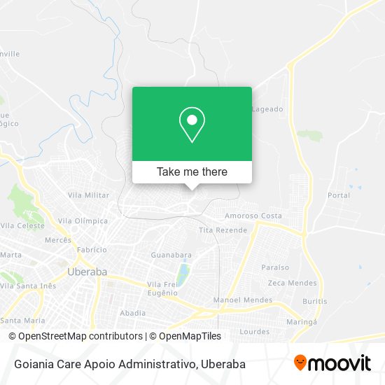 Mapa Goiania Care Apoio Administrativo