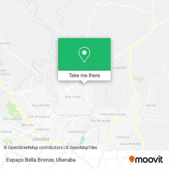 Espaço Bella Bronze map