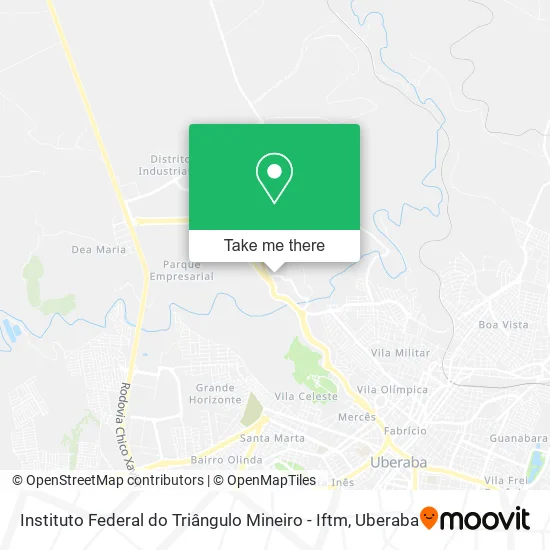 Instituto Federal do Triângulo Mineiro - Iftm map