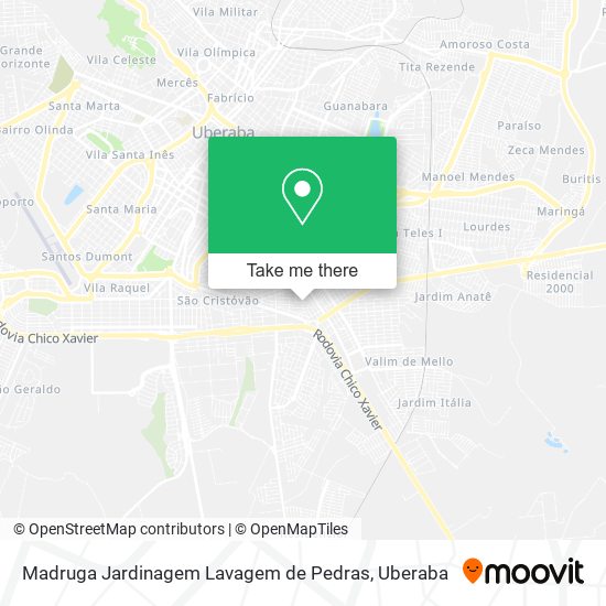 Madruga Jardinagem Lavagem de Pedras map