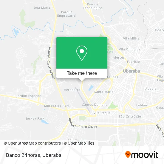 Banco 24horas map