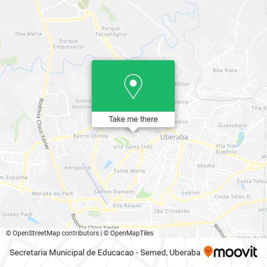 Secretaria Municipal de Educacao - Semed map