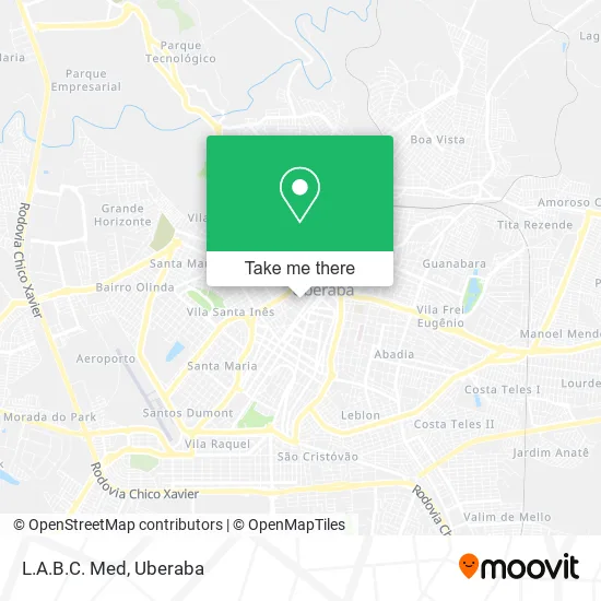 L.A.B.C. Med map