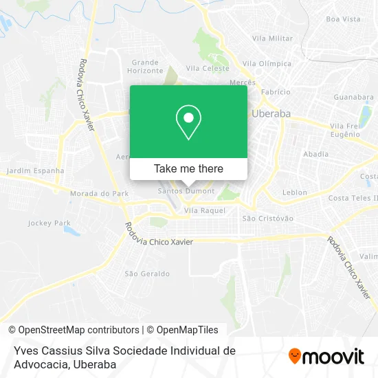 Yves Cassius Silva Sociedade Individual de Advocacia map