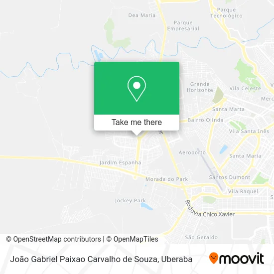 João Gabriel Paixao Carvalho de Souza map