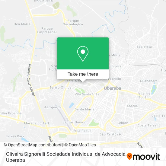 Oliveira Signorelli Sociedade Individual de Advocacia map