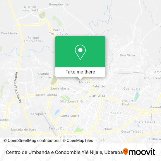 Centro de Umbanda e Condomble Ylê Nijale map