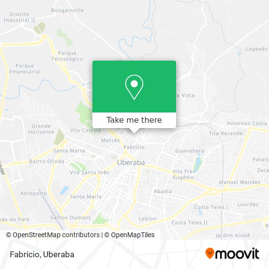 Fabrício map