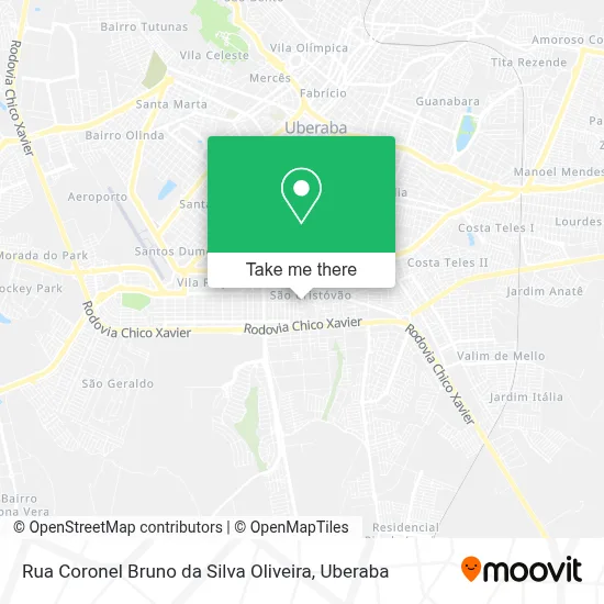 Rua Coronel Bruno da Silva Oliveira map