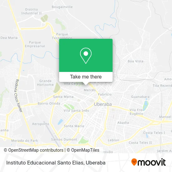 Instituto Educacional Santo Elias map