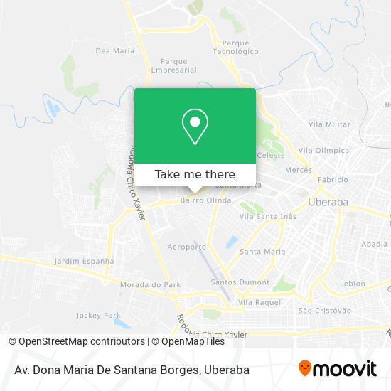 Av. Dona Maria De Santana Borges map