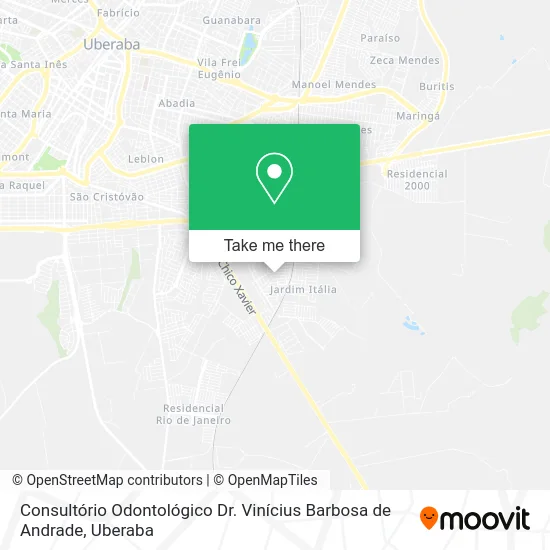 Consultório Odontológico Dr. Vinícius Barbosa de Andrade map